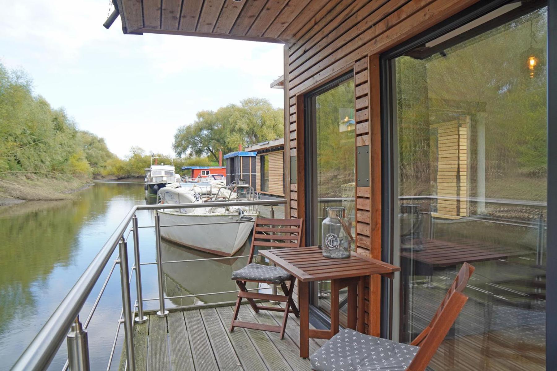 Hausboot Stoeckte Villa Winsen  Eksteriør billede