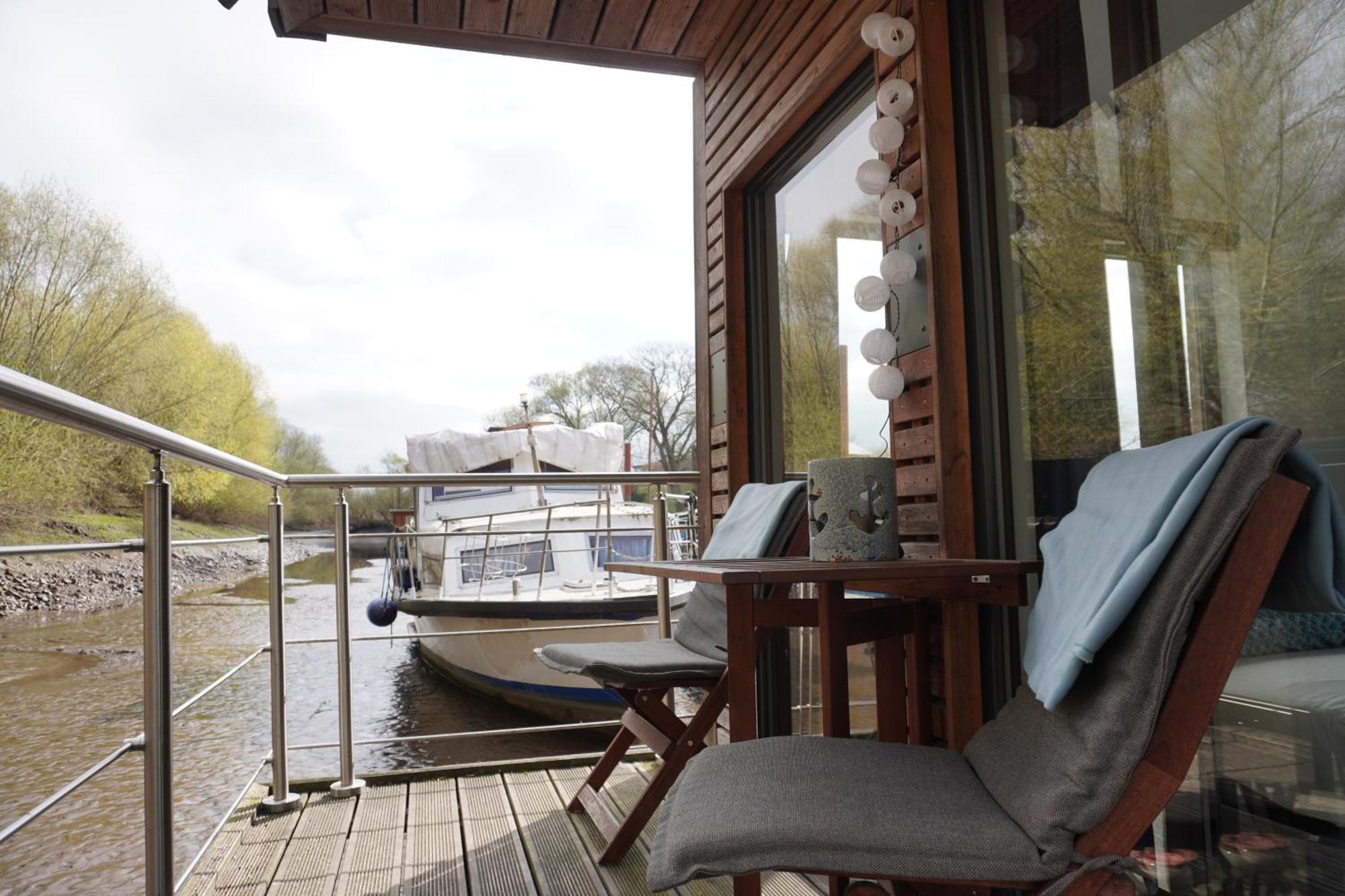 Hausboot Stoeckte Villa Winsen  Eksteriør billede